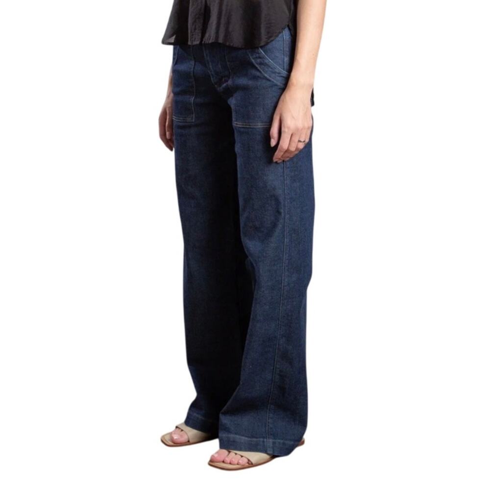 Pharaoh Collection Max Pant in Stretch Denim Size 8 NWOT - Picture 3 of 8